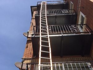 Compact & High Strength Fire Escape Rope Ladder - UK